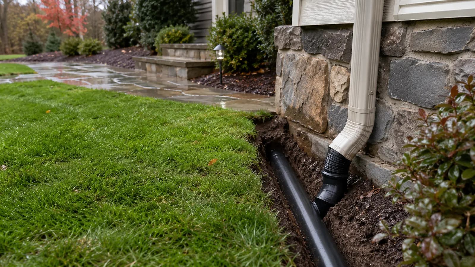 Downspout Drainage